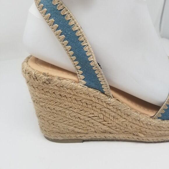 COCONUTS BY MATISSE, FRENCHIE ESPADRILLE WEDGES. SIZE 6.5 M. - Picture 8 of 15
